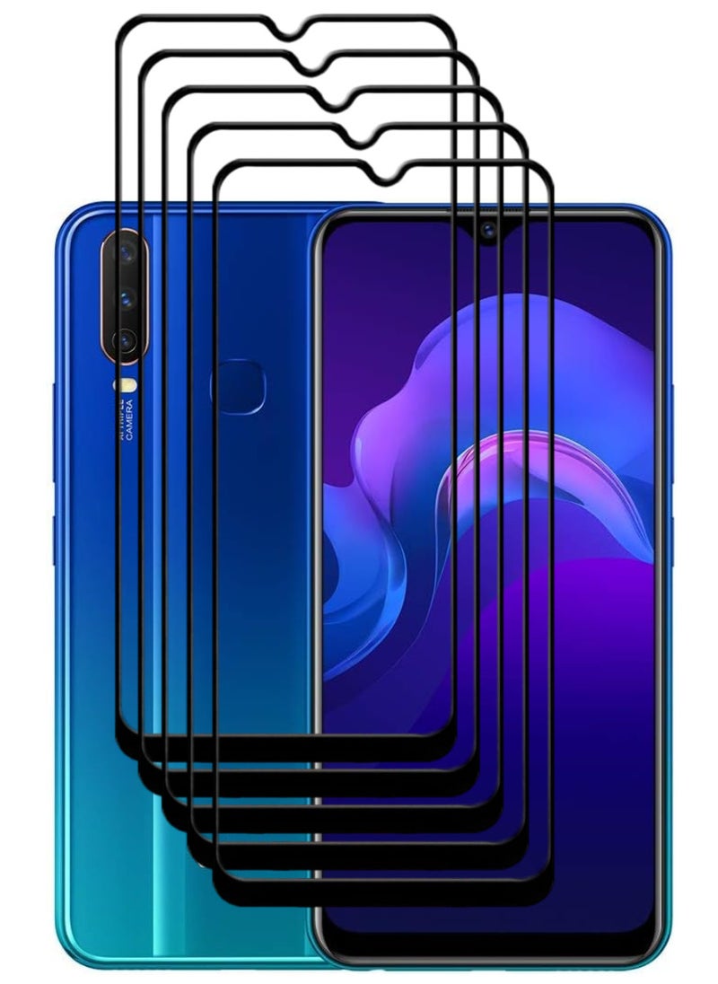 ACLIX 5 Pieces Antistatic ESD Dustproof Premium Quality High Definition Tempered Glass Screen Protector Designed For vivo Y12 - Image 1
