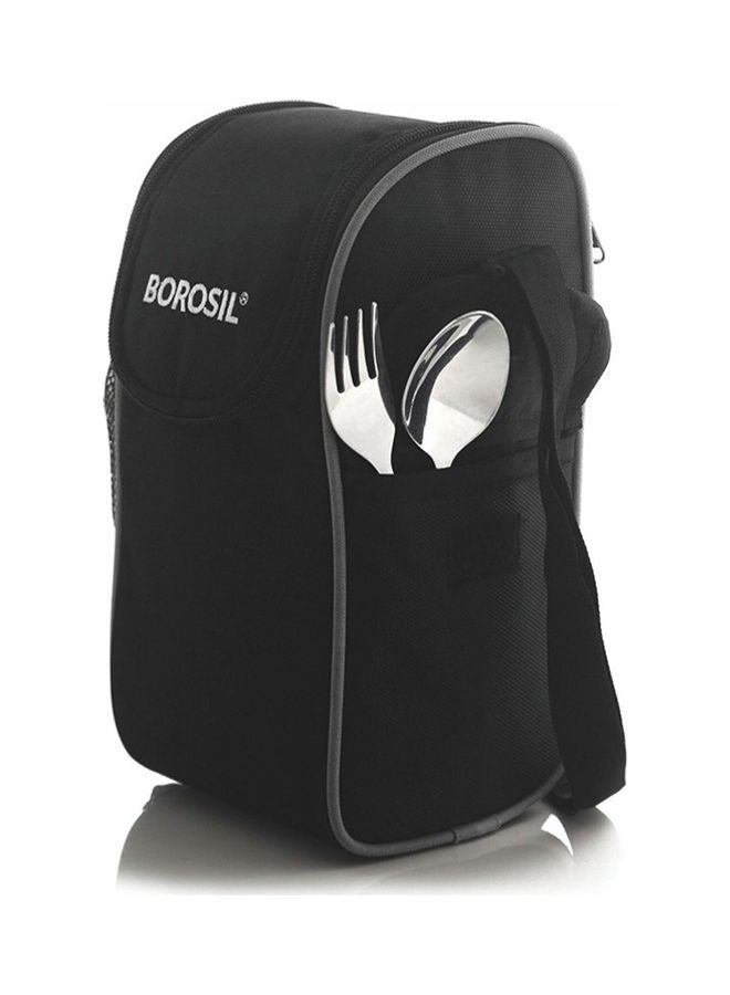 بوروسيل علبة غداء هوت آند فريش من بوروسيل من 3 طبقات - Image 2