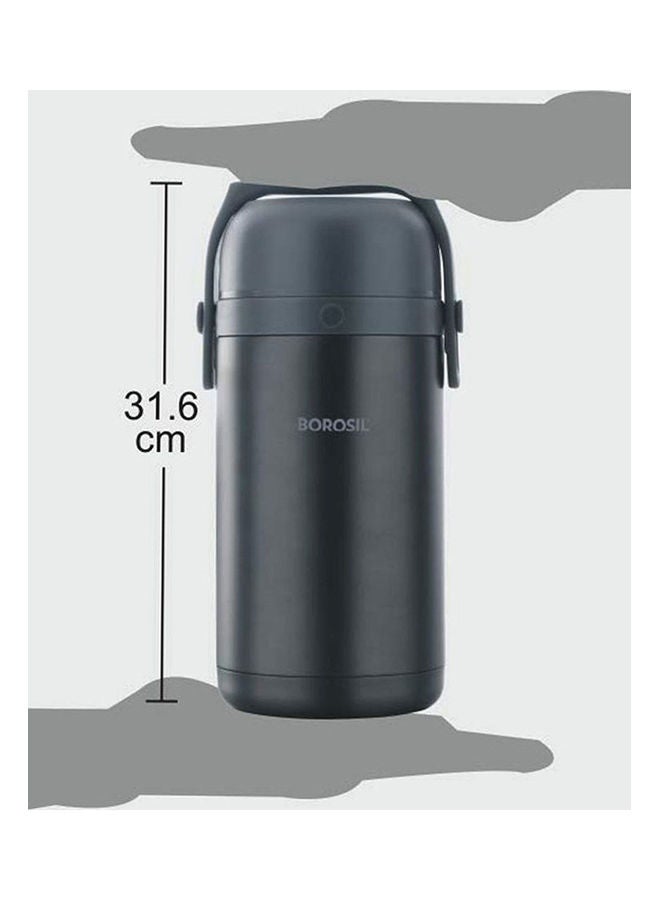 بوروسيل علبة غداء هوت آند فريش من بوروسيل من 3 طبقات - Image 4