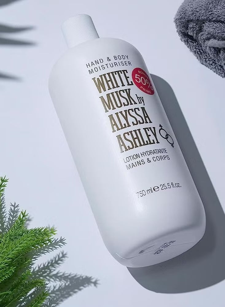 أليسا أشلي أليسا آشلي لوشن لليدين والجسم برائحة المسك الأبيض ٥٠٠ مل - Image 2