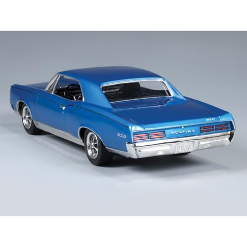 Platz C.P.M. MPC: 1:25 Scale Model Kit - 1967 Pontiac GTO - Blue, 85+ Parts - Skill Level 2, Authentic Vehicle Building Kit, Replica Classic Car, Age 14+ - Image 2