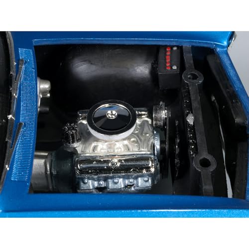 Platz C.P.M. MPC: 1:25 Scale Model Kit - 1967 Pontiac GTO - Blue, 85+ Parts - Skill Level 2, Authentic Vehicle Building Kit, Replica Classic Car, Age 14+ - Image 5