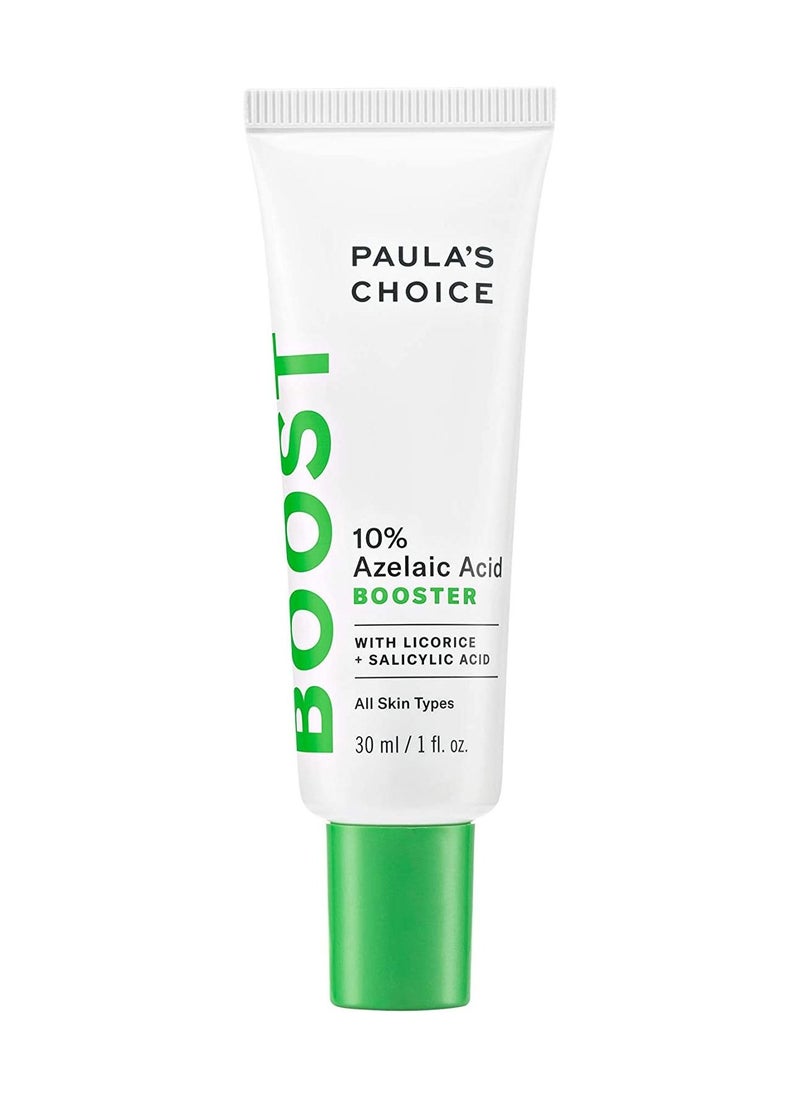 PAULA'S CHOICE BOOST Azelaic Acid Booster Cream Gel Licorice Extract and Salicylic Acid 