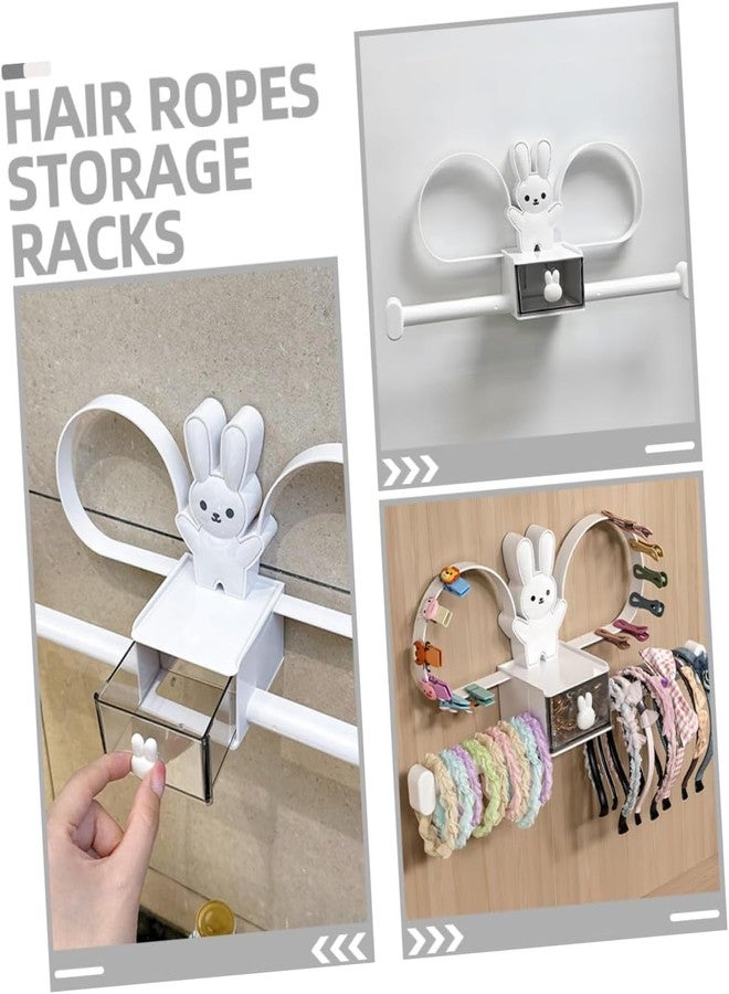 Apexx Wall Ornament Rack Kids Hairpin Storage Headband Holder Wall Rack Shelf Hair Ribbon Holder Kids Headband Stand Hair Clip Storage Decor Wall - Image 4