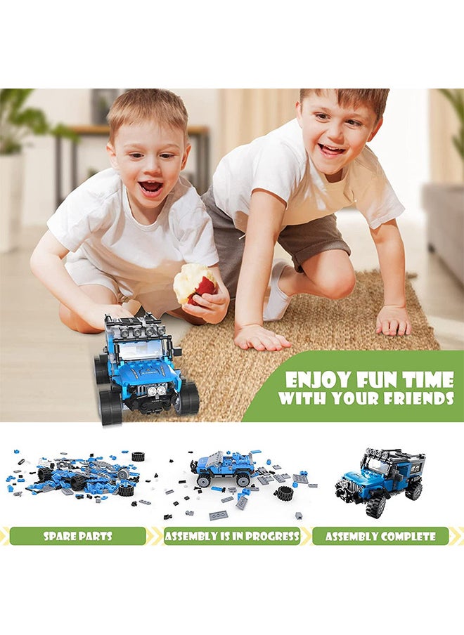 Dinosaur Building Block Toys Children's 3-in-1 Dinosaur Toys 6-12 Year Old Children's Building Block Stem Toy Project Boys and Girls' Education Toys (375 Pieces)  - Image 2