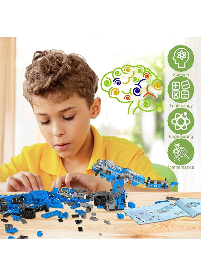 Dinosaur Building Block Toys Children's 3-in-1 Dinosaur Toys 6-12 Year Old Children's Building Block Stem Toy Project Boys and Girls' Education Toys (375 Pieces)  - Image 3