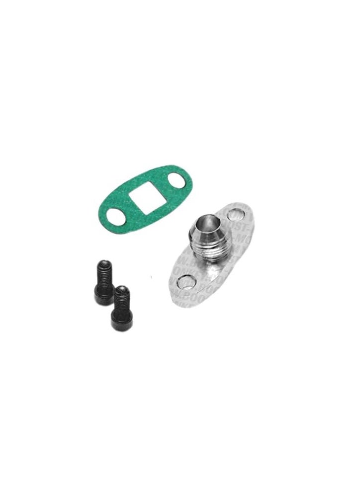 Boost Monkey Turbo Oil Drain Outlet Flange Adapter - AN10 Fitting