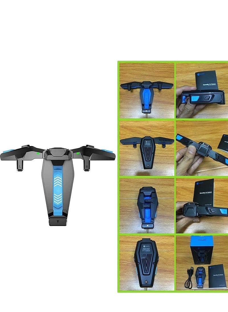 ELTRAZONE - Falcon Mobile Gamepad – Cell Phone Game Controller for iOS & Android, PUBG Gaming Accessories, Comfortable Grip, Precision Controls, Ideal for Mobile Gamers - Image 1