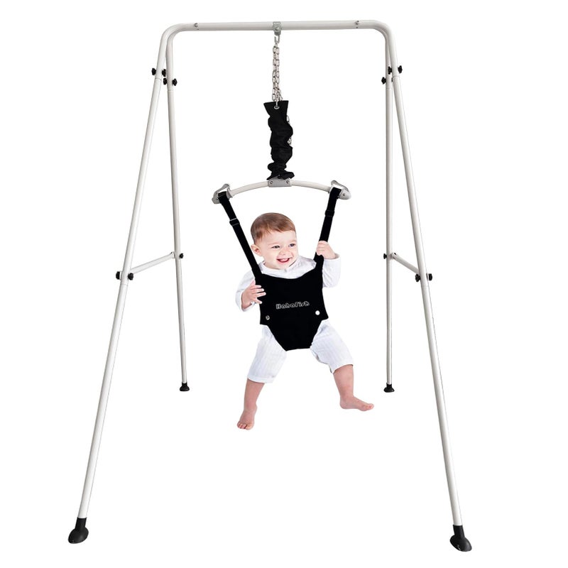 Baby Door Jumper and Bouncer with Stand for Active Babies That Love to Jump and Have Fun Toddler Infant
