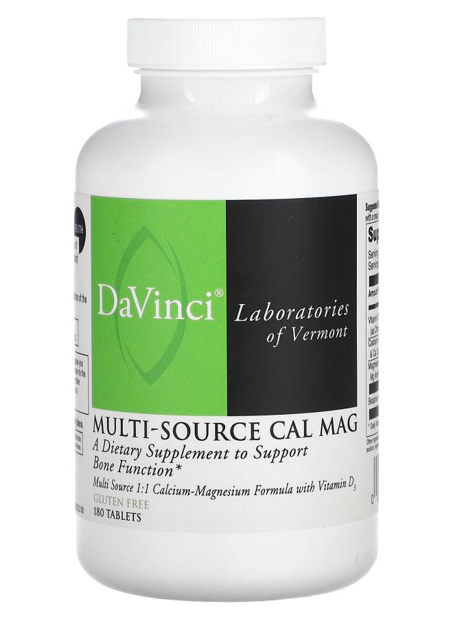 DaVinci Laboratories Multi-Source Cal Mag 180 Tablets - Image 1