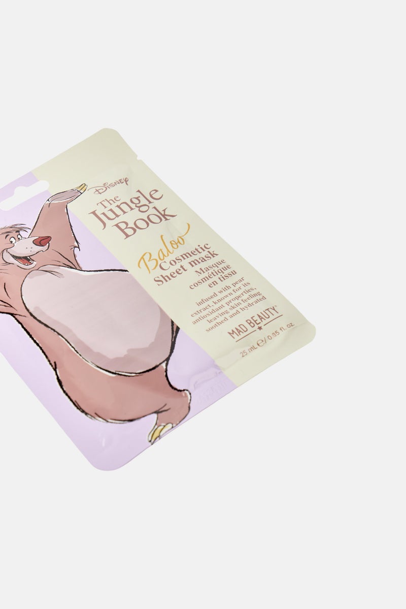 Mad Beauty قناع تجميل بالو من ديزني كتاب الأدغال برائحة الكمثرى، 25 مل - Image 3