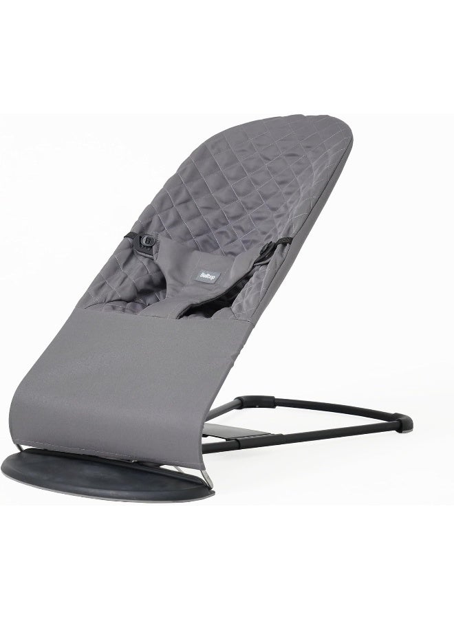 belltop Baby Hammock Cover Compatible with BabyBjÃ¶rn Balance Hammock, Soft & Bliss. Baby Seat for Swimming. Hypoallergenic Polycotton, Ergonomic Fit (Sustituye Original Cover) â€“ Grey - Image 2