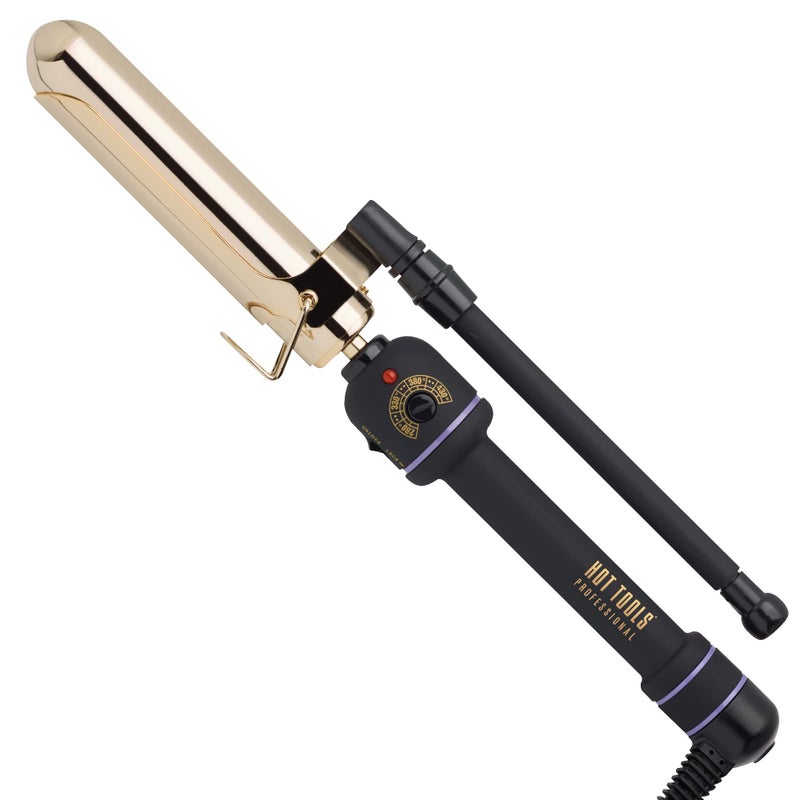 Hot Tools Pro Artist 24K Gold Marcel Iron | Long Lasting Curls, Waves (1-1/4 in) - Image 1