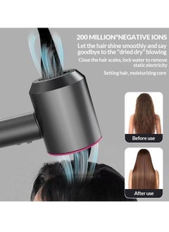 DOSCHER 1600W Supersonic Hairdryer With 5 Attachments  - Image 3