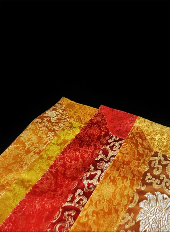 مفرش طاولة على الطراز التبتي من UXOWOXU، وغطاء طاولة بوذي، وغطاء مذبح بوذي - Image 4