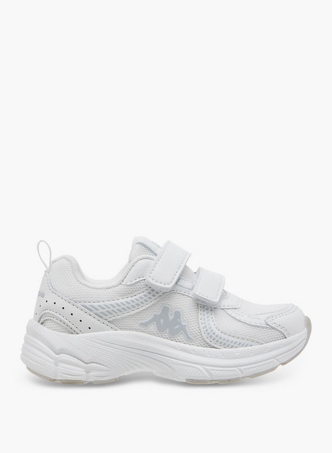 Kappa Boys' Logo Detail School Shoes with Hook and Loop Closure  - Image 3