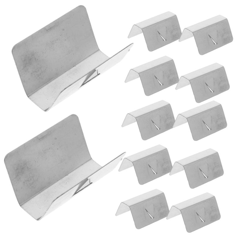 48 Pcs Grey Wind Deflector Clips for Car Windshield Easy to Install Rain and Wind Protection - Image 4