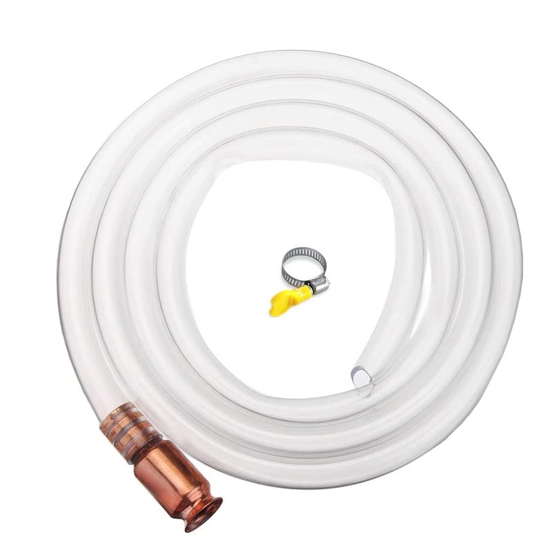 SOOGE Siphon Hose 1/2" x 6 Foot, Shaker Siphon Hose for Fuel Transfer Pump - Gas Siphon Pump for Gasoline, Oil, Diesel, Water, Liquid - Image 5