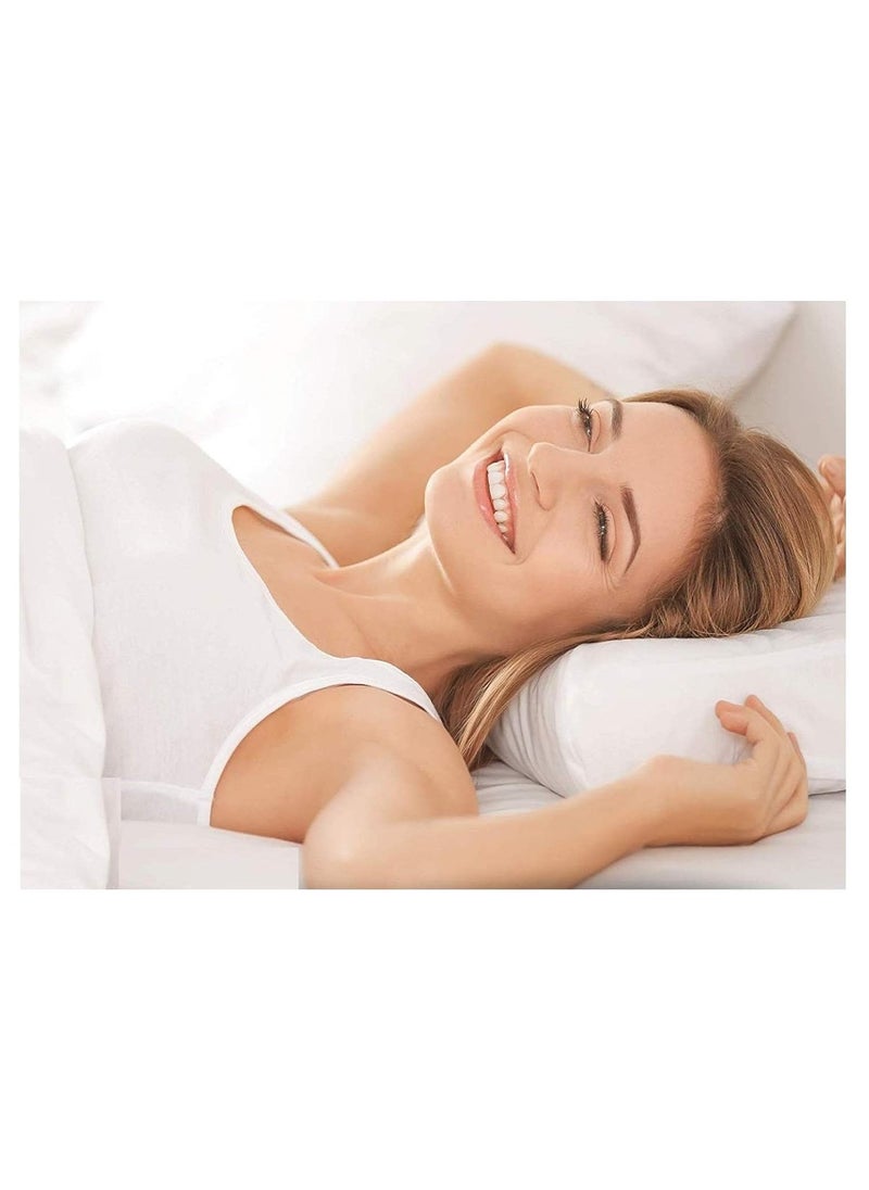 Samson - Samson Orthopaedic Memory Foam for Neck & Back Support Sleeping Bed Pillow - Ergonomically Designed, High Density PU Foam, Soft Cushiony Feel & Plush Looks (19" L x 12" W x 3" H) (Universal) - Image 1