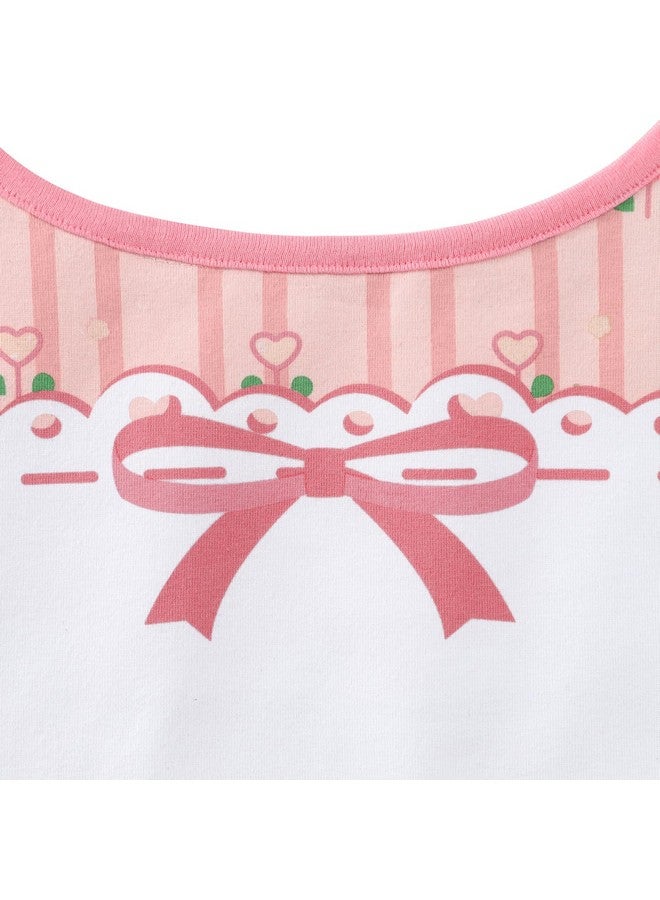 Littleforbig Cotton Waterproof Babydoll Printed Pink Floral Adult Bib With Adjustable Velcro Closure - Image 3