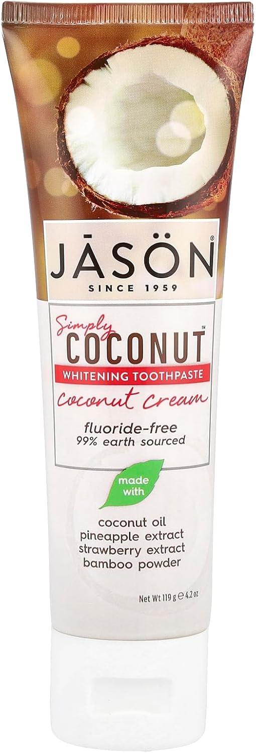 Jason Coconut Whitening Toothpaste - Image 1