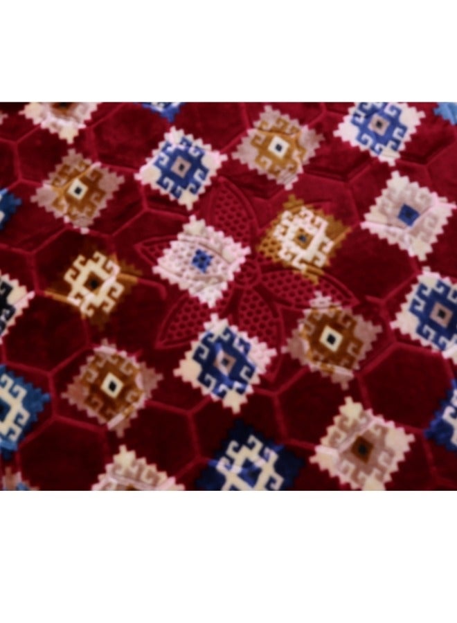 سمارت هوم سجادة منزلية مستطيلة الشكل غير قابلة للانزلاق مصنوعة من المخمل الناعم لغرفة المعيشة والممر والممرات والمناطق المختلفة 200×100 سم - Image 3