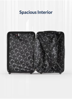 PARAJOHN Winso 2-Piece ABS Hardside Spinner Luggage Trolley Set Navy  - Image 5