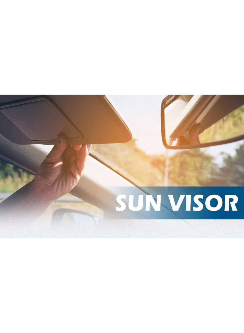 Car Sun Visors Left & Right with Mirror for Toyota Camry 2007–2013 - Image 4