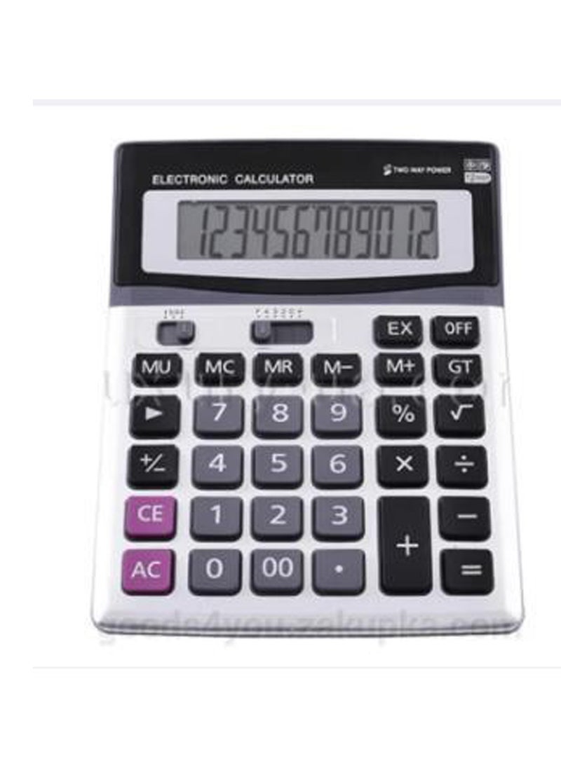 AIWANTO 12-Digit Electronic Calculator For School And Office Use 