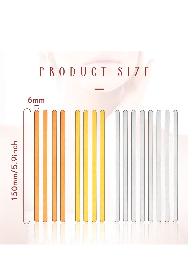 SYOSI - 16 Pieces Brass Aluminum and Copper Bracelet Blanks, Metal Stamp Bracelet Blanks, DIY Bracelet Jewelry Making, Suitable for Making Presents Stamping Jewelry - Image 1