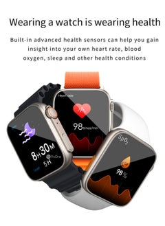 ProOne ProOne PWS07 Smart Watch with Bluetooth Call, Health Monitoring, 1.85" HD Touch Screen, Fitness Tracker, Voice Assistant, Wireless Charging, Compatible with Android & iOS  - Image 2