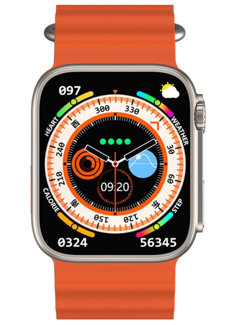 ProOne - ProOne PWS07 Smart Watch with Bluetooth Call, Health Monitoring, 1.85" HD Touch Screen, Fitness Tracker, Voice Assistant, Wireless Charging, Compatible with Android & iOS - Image 1