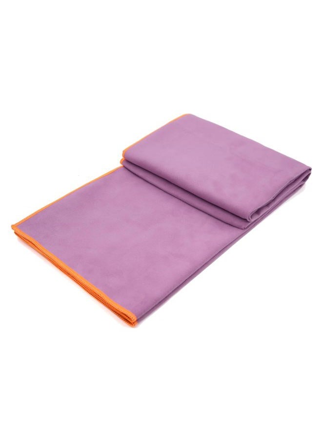 Eunzel Hot Yoga Towel Non-Slip Yoga Mat Towel Ultra-Absorbent Microfiber Towel for Hot Yoga, Pilates，Bikram and Workout 26.5"x 72", Purple/Orange - Image 3