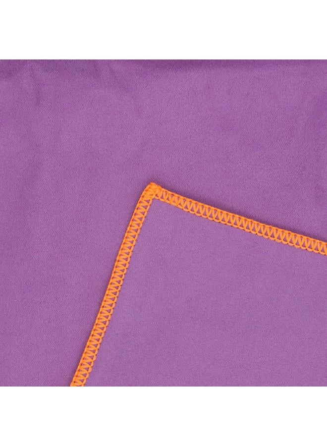 Eunzel Hot Yoga Towel Non-Slip Yoga Mat Towel Ultra-Absorbent Microfiber Towel for Hot Yoga, Pilates，Bikram and Workout 26.5"x 72", Purple/Orange - Image 4