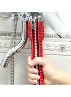 Tap Spanner Tool, 8 in 1 Faucet and Sink Installer, Multifunctional Wrench Kit, Anti-Slip, Sink Faucet Installation, Socket Wrench, Ideal for Kitchen, Bathroom, Sink Repair - pzsku/Z3782BF788F44EE03F84FZ/45/_/1734716223/c138d9fb-c58f-4a5a-a6d5-132a12e5006d