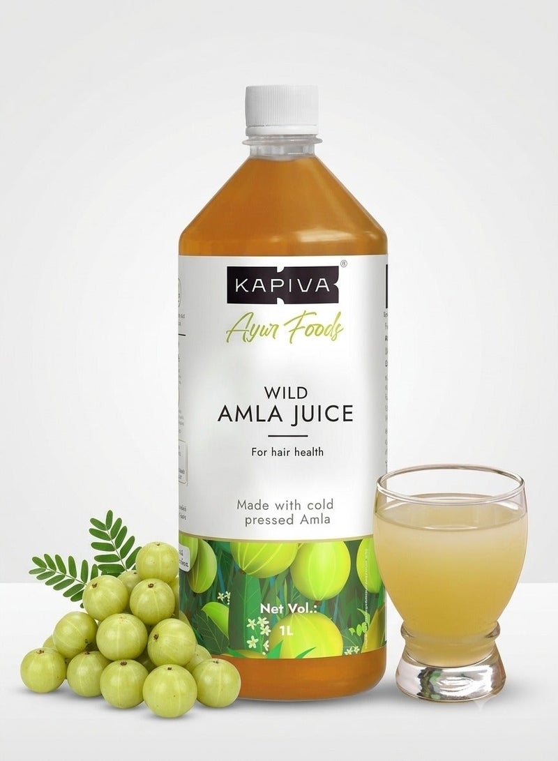 Kapiva Wild Amla Juice 1L - Natural Immunity and Digestion Booster - Image 1