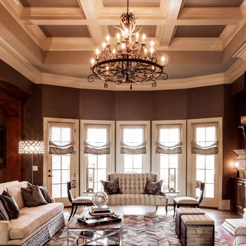 Yochoice 12-Pack Dimmable E12 LED Candelabra Bulbs 40Watt Equivalent, 2700K Warm White, 450Lumens, 4W B11 Vintage Chandelier Light Bulbs, LED Filament Clear Glass Candle Lamp for Ceiling Fan Home Decor1 - Image 5