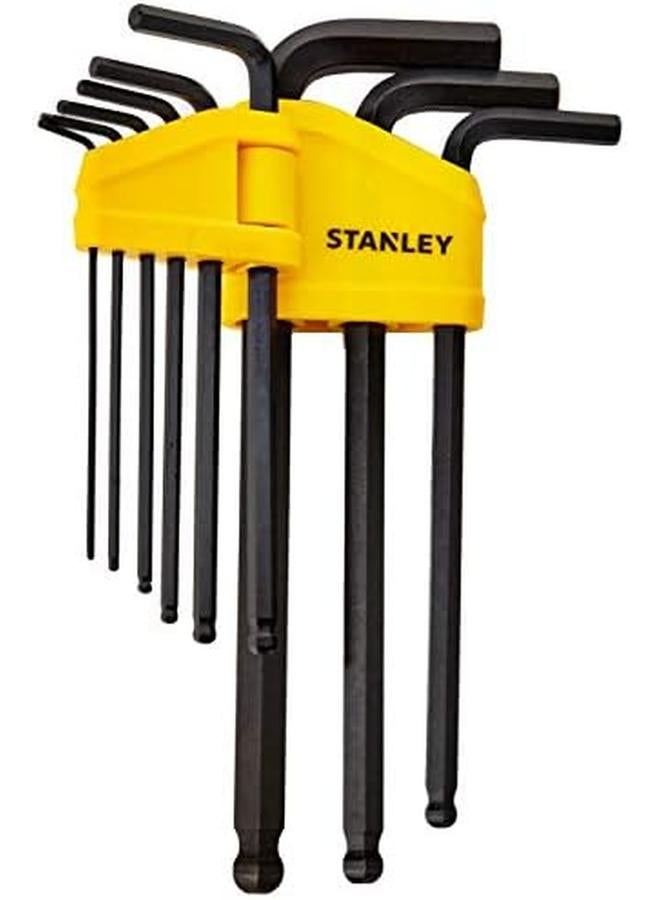 Stanley Folding Key Set Yellow Black 0 69 256 9 Pieces - Image 2
