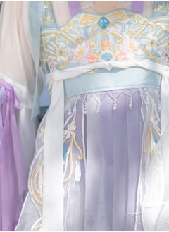 إم مياويان هان يوكوي هان تانغ Huayun Hanfu أنثى هان عناصر مطرزة بشكل كبير نمط تانغ بدلة هانفو اليومية مجموعة من خمس قطع  - Image 5
