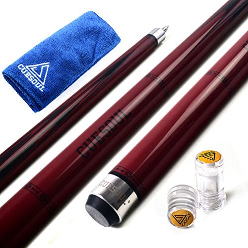 CUESOUL SOOCOO Series 58 inch 19oz Pool Cue Stick,Pool Cue 11.5mm - Image 1