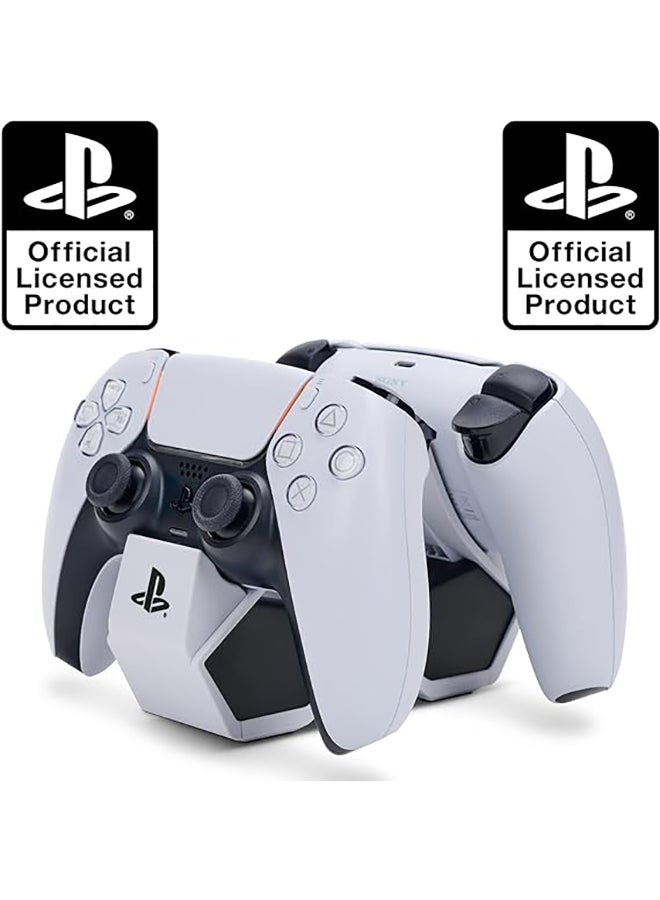 PowerA Officially Licensed Twin Charging Station for DualSense Controller PS5- wireless - Image 1
