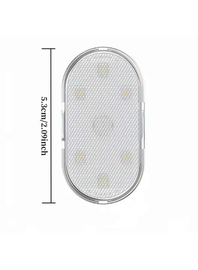 White Mini Sensor Light USB Rechargeable LED Touch Portable Mood Lighting - Image 5