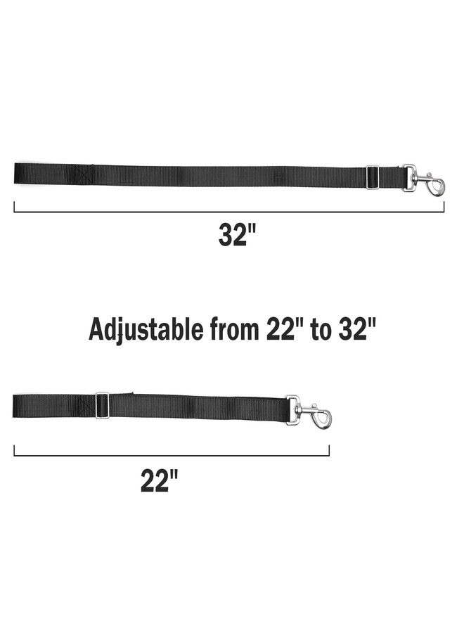 Rosemarie Horse Bucket Strap Hangers,Horse Suppliers Adjustable Nylon Straps up to 700 lbs for Hay Nets, Water Buckets,Hanging-Pratical and Easy Use(4 Pack), 1"x22" - Image 2