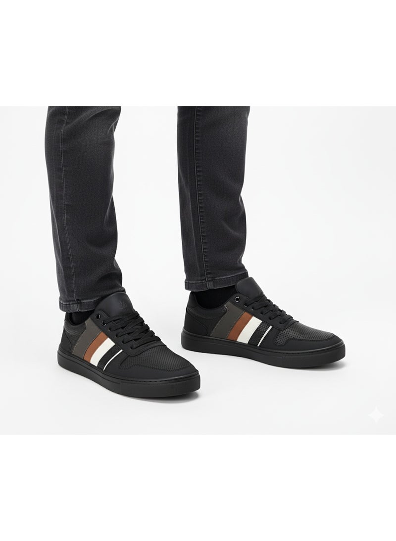Men's Casual Genuine Leather Suede Sneaker - Stylish and Comfortable - Image 1