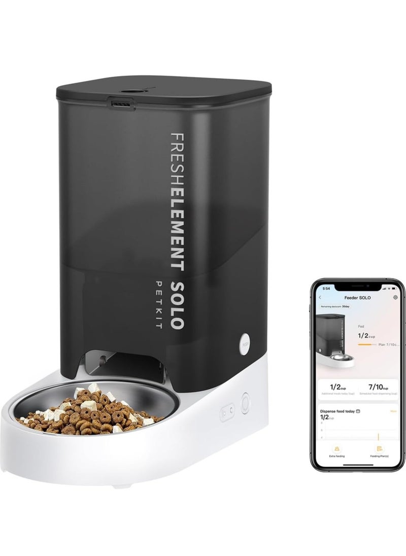 Automatic Pet Feeder, 3L WiFi Cat Dog Feeder, Schedule Feeding Pet Food Dispenser for Cats and Dogs with 304 Stainless Steel Feeding Bowl, Up to 10 Meals per Day, USB Cable/App Control - pzsku/Z3783841B50A97A9E237DZ/45/_/1739517178/3682e2cd-a666-449a-bec5-ae1eb8e85220