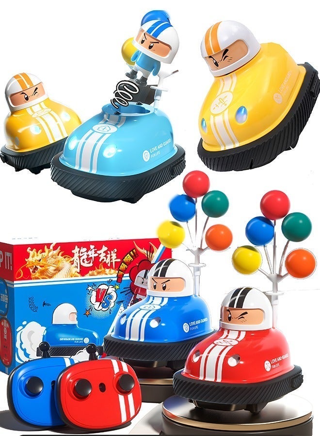 دراكسون سيارتان سباق بالتحكم عن بعد مع جهازين للتحكم، حركة تصادم وإطاحة مثيرة، ألعاب وهدايا للأطفال والكبار +8 سنوات" - Image 5