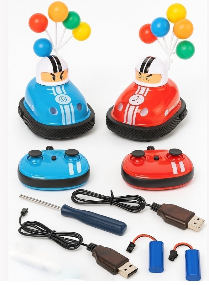 دراكسون سيارتان سباق بالتحكم عن بعد مع جهازين للتحكم، حركة تصادم وإطاحة مثيرة، ألعاب وهدايا للأطفال والكبار +8 سنوات" - Image 4