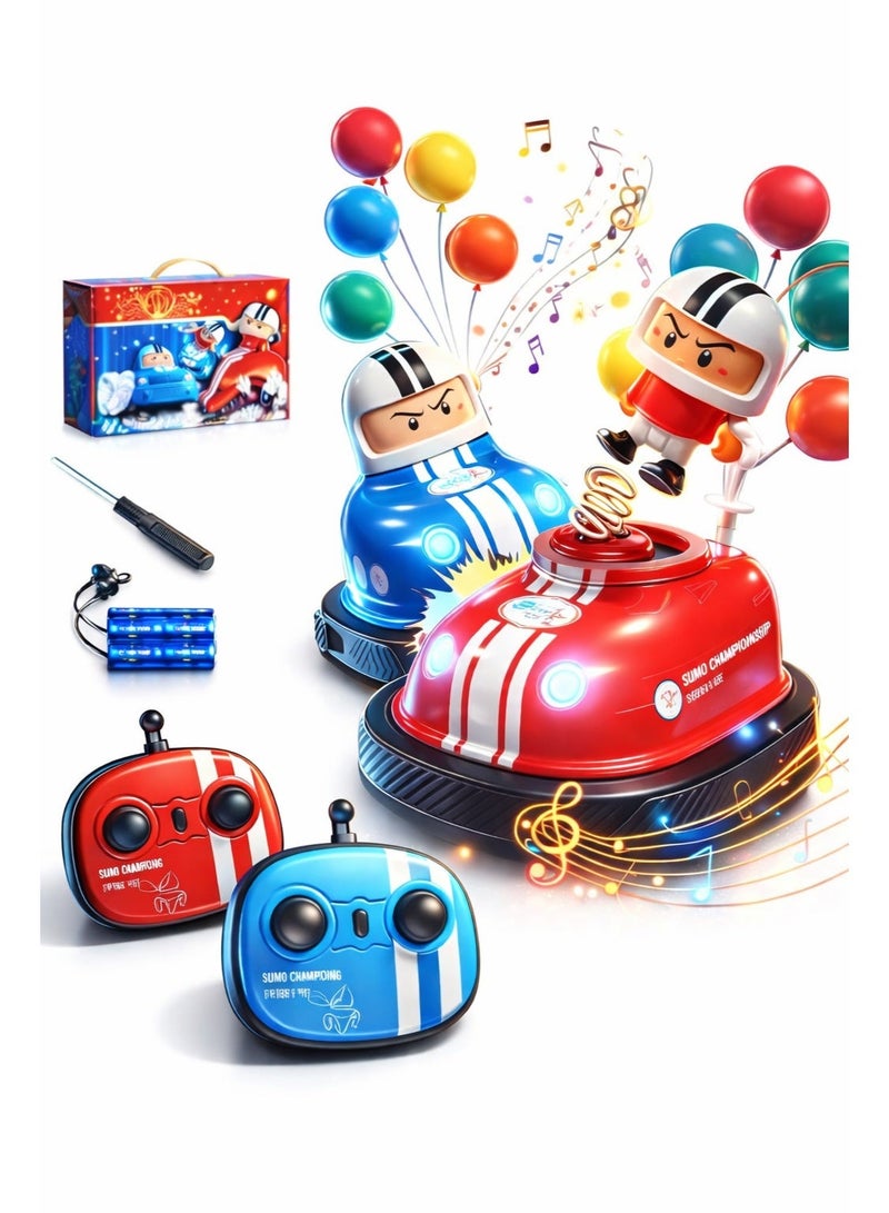 دراكسون سيارتان سباق بالتحكم عن بعد مع جهازين للتحكم، حركة تصادم وإطاحة مثيرة، ألعاب وهدايا للأطفال والكبار +8 سنوات" - Image 1