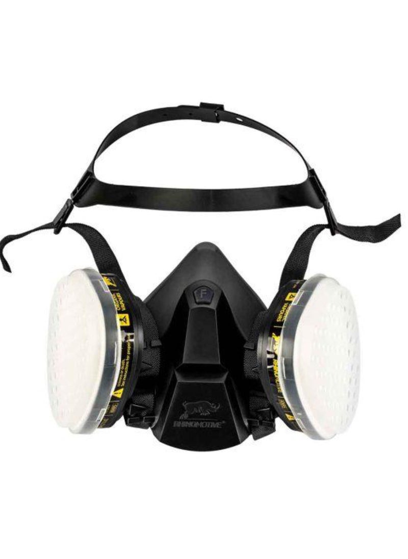 RHINOMOTIVE - Half Mask Reusable Respirator Set Protects From Inhaling Toxic Substances - Image 1