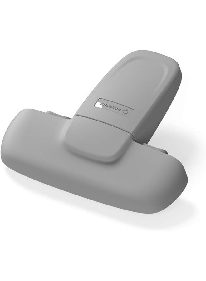 EUDEMON Home Refrigerator Fridge Freezer Door Lock Latch Catch Toddler Kids Child Cabinet Locks Baby Safety Child Lock Easy to Install and Use 3M Adhesive no Tools Need or Drill (Grey, 1 Pack) - Image 1